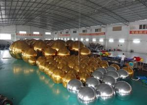 Wholesale Outdoor Live Concert Advertising Inflatables Decoration Sliver Reflect Inflatable Mirror Balloon from china suppliers