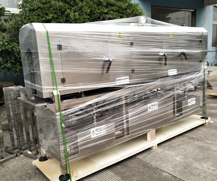 Thermal Contraction Shrink Sleeve Labeling Machine 600-4000KG/SET For Juice Bottle
