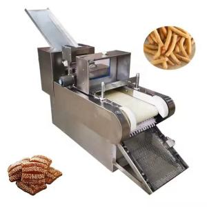 Wholesale Automatic Nigerian Chinchin Dough Cube Cutter Chin Chin Snack Cutting Machine Discounted Price from china suppliers