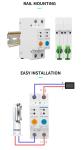 Intelligent WIFI Circuit Breaker with 2Poles 63A