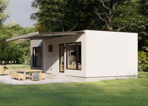 Wholesale Prefab Garden Studio Light Steel Space A Frame Tiny Homes Portable Kit Homes from china suppliers