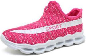 Wholesale Adult Casual Womens Light Up Shoes Non - Slip , Pink Red Rechargeable LED Shoes from china suppliers