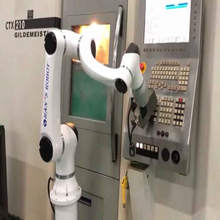 Robot Collaborative With AGV Robot Of Elfin E03 Repeatability 0.03mm 6 Axis Robotic Arm Manipulator