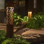Dustproof Corten Steel Outdoor Led Bollard Lights Illuminate Your Outdoor Space