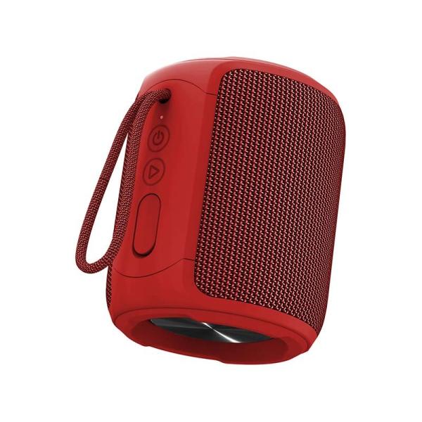 Red Tws Function Bluetooth Outdoor Speakers Waterproof Ipx7 Aux Support For