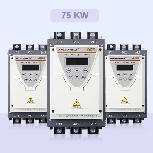 Anchorwill soft starter 3 phase 75kw 380V 50/60Hz Built in bypass soft starter