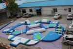 Customized Commercial Outdoor Inflatable Water Park Airtight Inflatable Water
