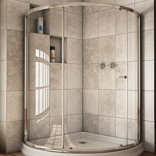 Office Chrome Barn Door 3mm-19mm Privacy Glass Shower Doors Glass Sliding Door