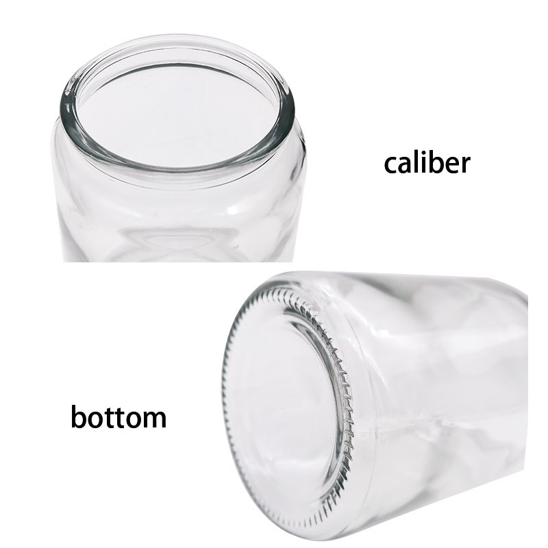 Tea Round Multi Colored Borosilicate Glass Storage Jars