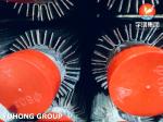 ASME SA213 ASTM A213 TP316L Longitudinal Finned Tube With SS316L Fin Strip