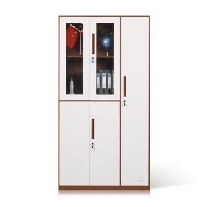 Wholesale Glass Door Epoxy Powder Coated Steel Wardrobe Locker from china suppliers