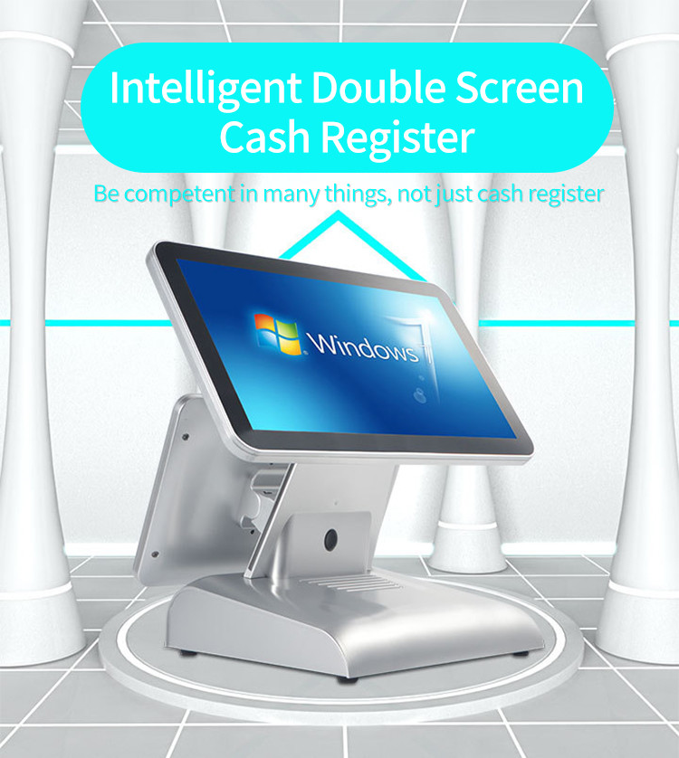 15 / 15.6 Inch Touch Screen POS Terminal Cash Register Machine With WIFI