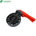 Plastic PVC/UPVC Butterfly Valve Normal Valve Stem 100% Material for Water
