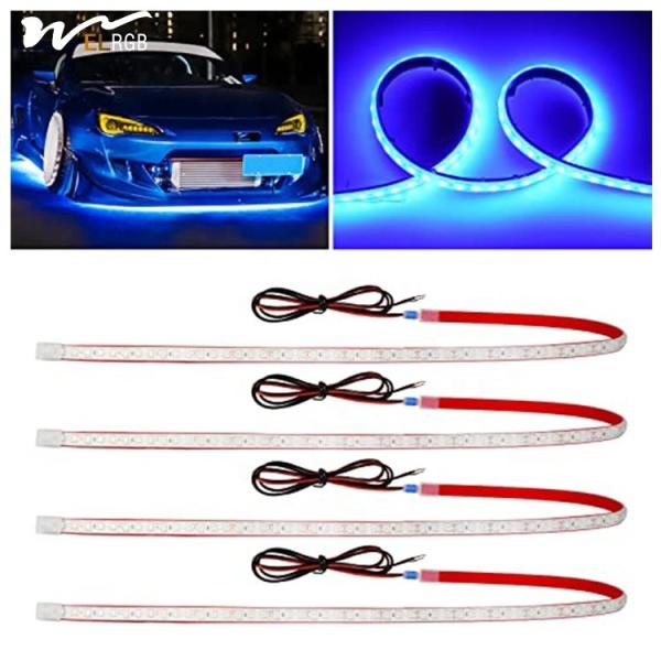 IP68 Waterproof 12V Silicone LED Light Strip Perfect for Residential and Car