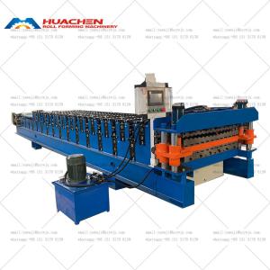 Wholesale Automatic Metal Double Layer Roofing Sheet Roll Forming Machine Versatile from china suppliers