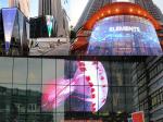 Indoor & Outdoor Flexible Transparent LED Display Curved LED Curtain Screen
