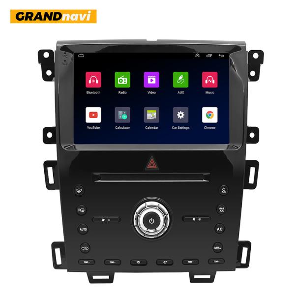 GPS WIF Android Wireless Carplay Android 11 Car Radio Stereo For Ford Edge 2010