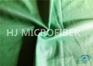Plain Dyed Green & Blue Microfiber Fabric for Glass Cloth 60 Width 280GSM