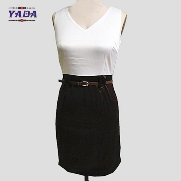 Fashion v neck design bodycon sexy lady dress model clothes women ladies in