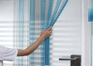 Wholesale Aluminum Alloy Chain Link Decoration Wire Mesh Screen Curtain Blue Color from china suppliers
