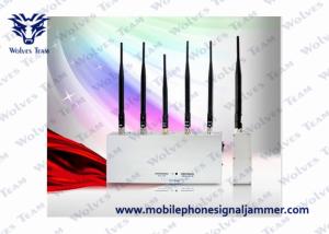 Wholesale Handheld Cell Phone Jammer Kit 3G GSM CDMA 5 Antenna 33W Energy Consumption from china suppliers