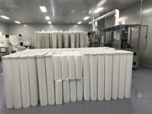 Wholesale PHFL OD 6&quot; 6.6㎡ Pleated High Flow Filter Cartridge from china suppliers