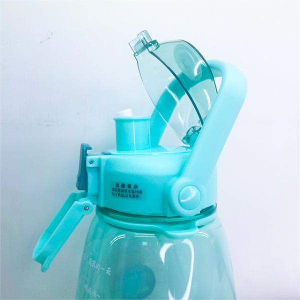 High Appearance Level Large Capacity Plastic Red Sippy Cup Water Bottle for Students