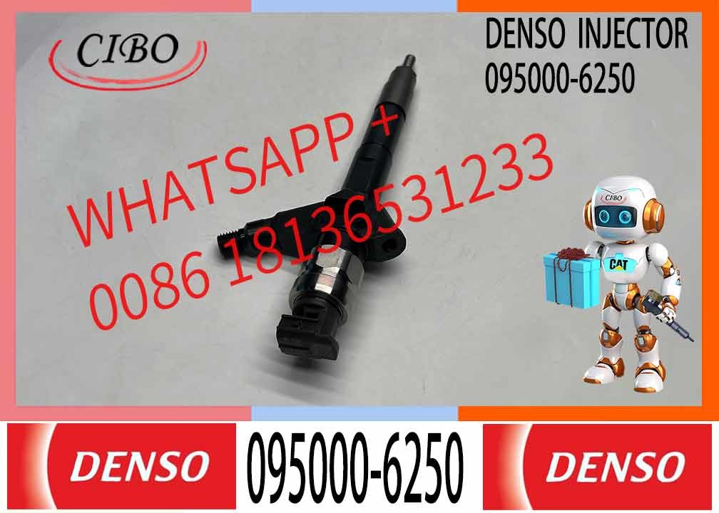 Common Rail Diesel Fuel Injector 16600-EB70D 16600EB70D 095000-6250 For Nissan Navara Engine