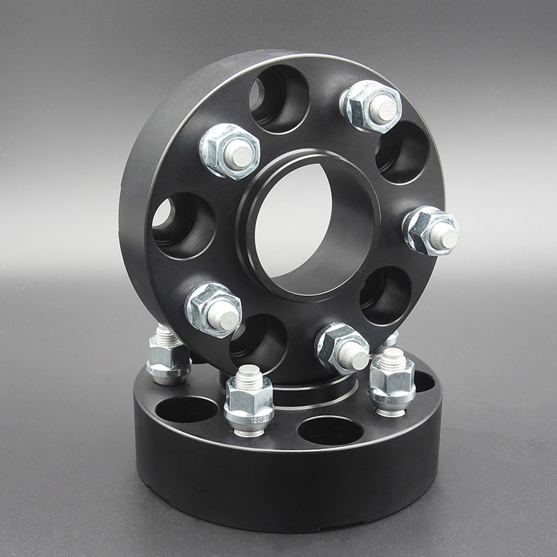40mm Forged Billet Aluminum Hubcentric Spacers PCD 5x4.5" CNC Machined For NISSAN