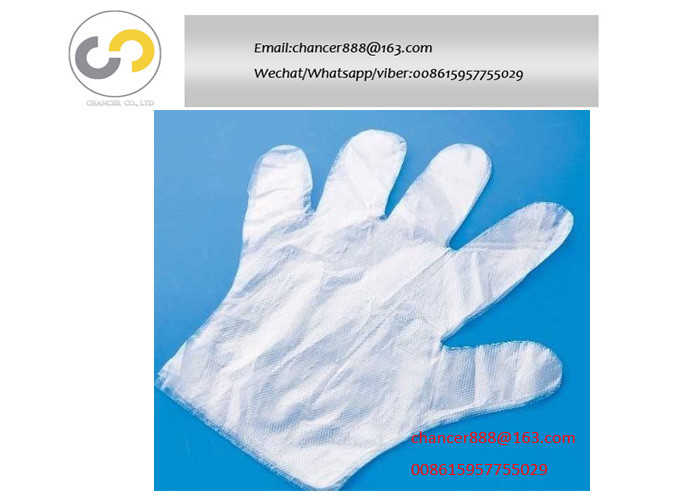 Disposable Pe Short Hand Gloves Maker Making Equipment Machine