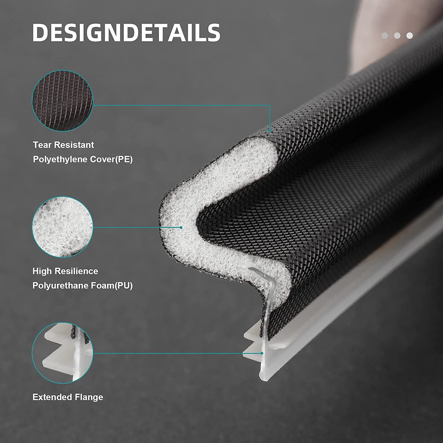 Versatile Weather Stripping Seal Strip for Doors and Windows Customer's First Choice