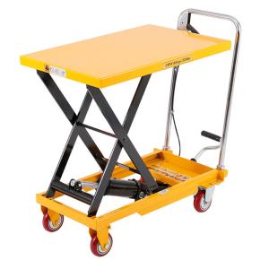 Wholesale Industrial Warehouse Scissor Lift Trolly 1000kgs Scissor Trolley Lift from china suppliers