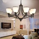 Iron dining room light chandelier light fixtures indoor home (WH-CI-97)