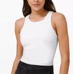 Y Back Yoga Training Seamless Racerback Crop Tank Top 230gsm