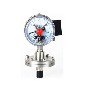 Wholesale 316L Stainless Steel Contact Pressure Gauge Electric Pressure Manometer 250Mpa from china suppliers