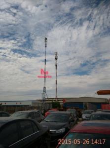 Wholesale lattice Integrated telecom base station tower from china suppliers