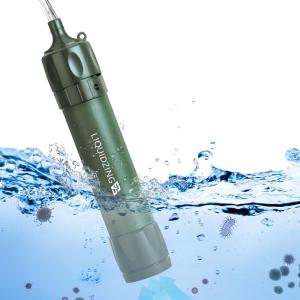 Wholesale Portable Survival Straw Water Filter Water Solutions For Hiking Camping Travel Emergency Preparedness from china suppliers