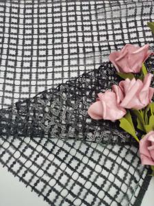 Wholesale 124cm Black Color GEO Sequin Embroidered Fabric For Evening Dress from china suppliers