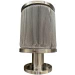 20 Micron Stainless Steel Filter Pleated Filter Cartridge For Chemical Fiber