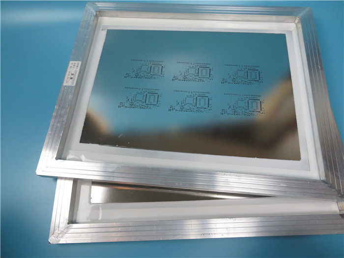 Laser Cut 0.1mm PCB Solder Paste Stencil For SMD Package