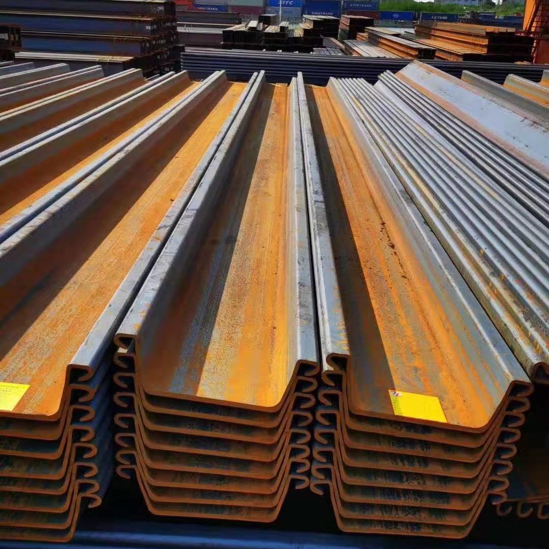 Larsen U Z Type Hot Rolled Steel Sheet Pile SY295 S355 SY390 DIN GB JIS Standard