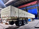 3 Axle Van-type Semi Trailer for Vehicle Master Fence Sidewall Dropside Cargo