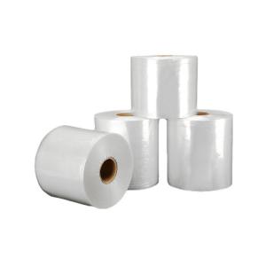 Wholesale 15μm Transparent PE Shrink Wrap Film Roll Clear Polyethylene Film from china suppliers
