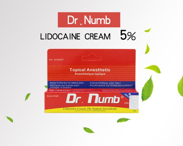 Permanent Makeup Dr Numb Lidocaine Cream 10g Tattoo Stop Pain Topical Numbing