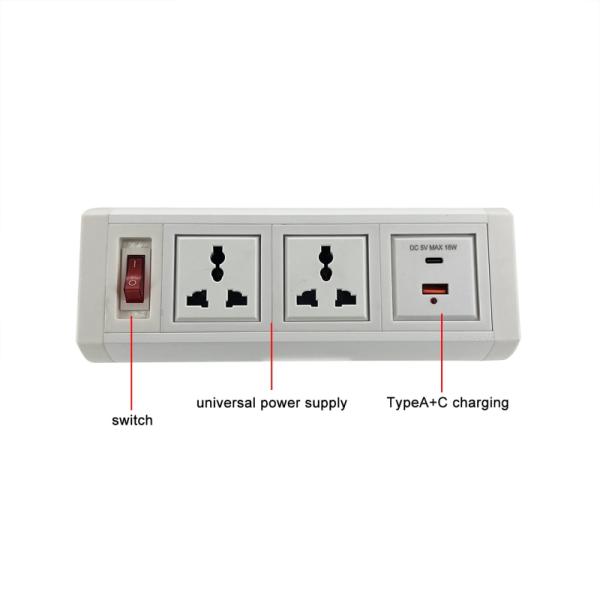 Boente eu power plug table clamp mount outlet / clamping table power outlet mounting tabletop socket
