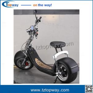 Wholesale Multi color blue/red/white/black/flag City CoCo harley scooter 1000W with fat tire from china suppliers