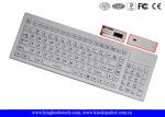 Industrial Silicone Wireless Keyboard IP67 Compliance Built - In Touchpad