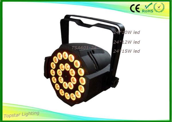 24 x 15w Dj Stage Light 5in1 Rgbwa Led Par 64 Dj Lighting 5in1 Par Can Dj Club