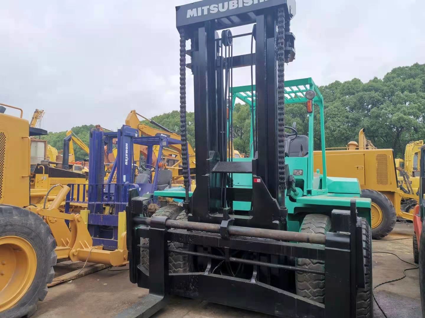 Mitsubishi 15T Forklift FD150N Second Hand Forklift