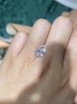 1-1.99Carat Pear Loose Diamond 10 Mohs Lab Engineered Diamonds